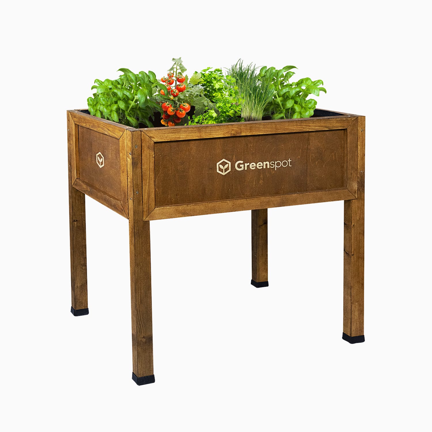 Small Vintage Raised Planter