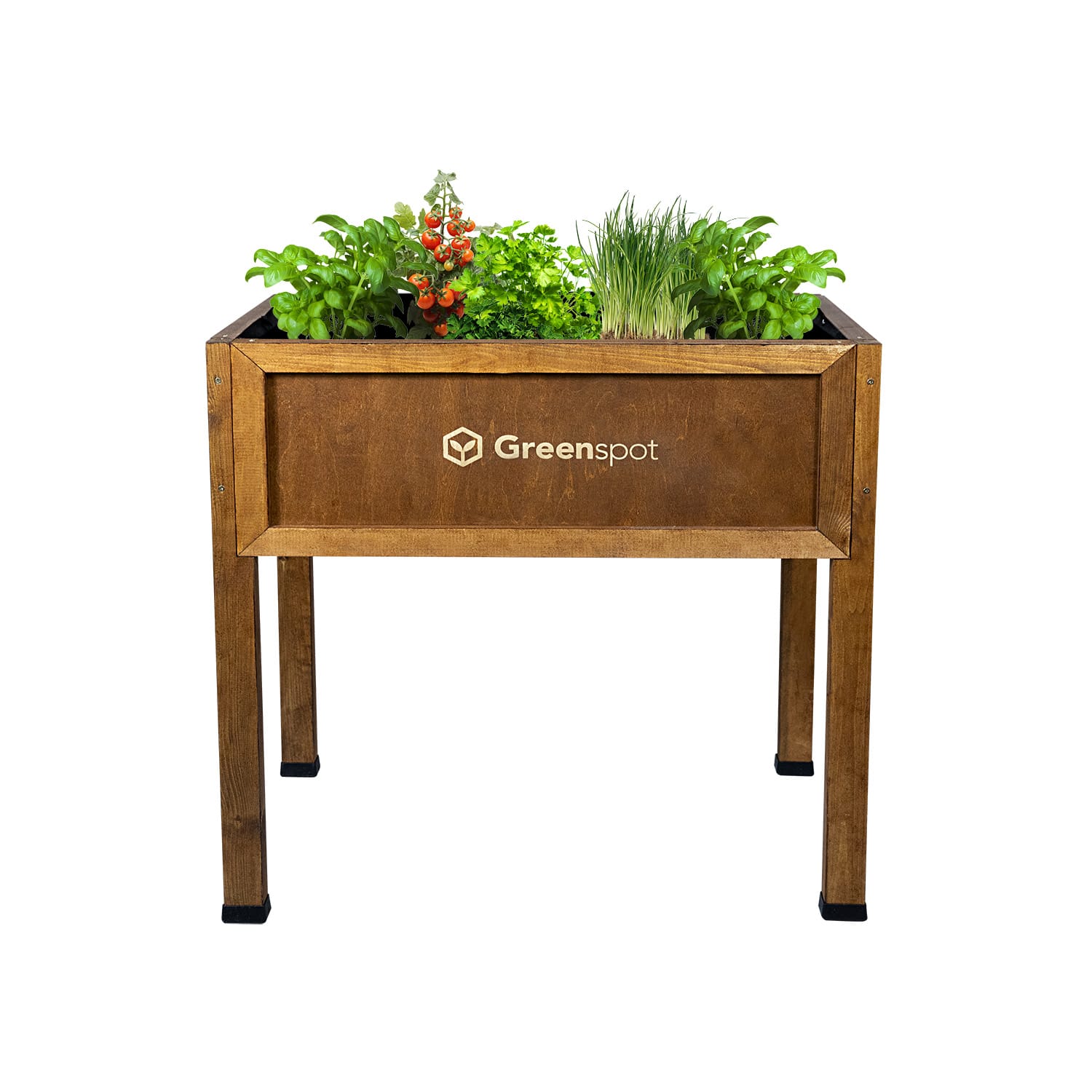 Small Vintage Raised Planter