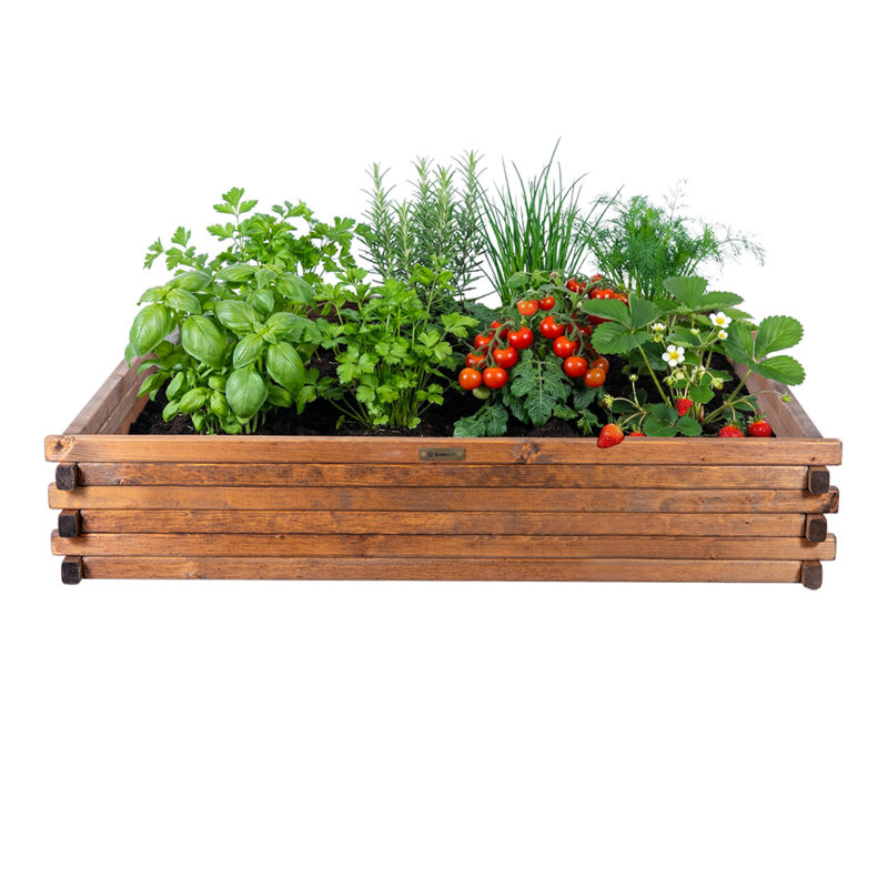 Wooden Raised Garden Bed Timber